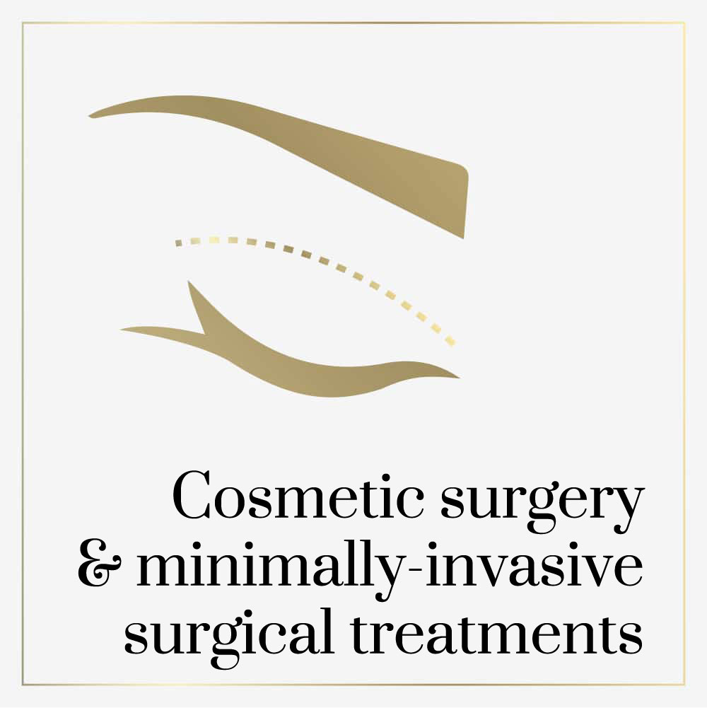 Cosmetic surgery and minimally invasive surgical treatments