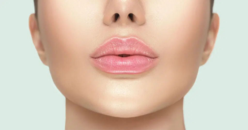 Smooth and full lips are the goal for attractive lush-looking lips.